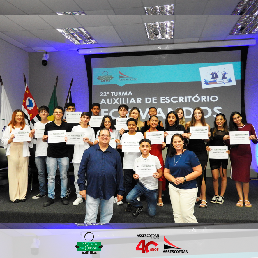 FORMATURA PRÓ-CRIANÇA – 2024